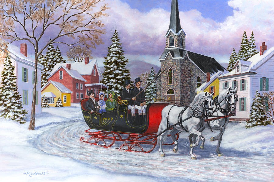 Currier and Ives Holiday image